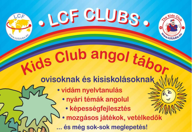 Ovisoknak és kisiskolásoknak – Vár a Kids Club angol tábor!