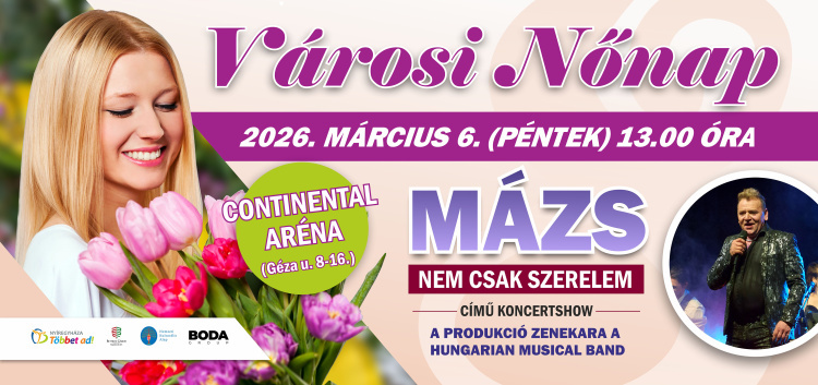 Nőnapi rendezvényre várják a hölgyeket – Különleges koncertshow a Continental Arénában