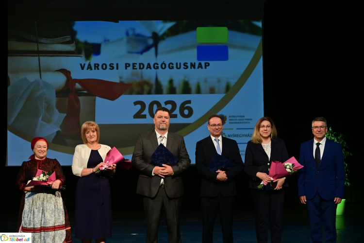 Városi elismerés – Idén is hat kiemelkedő pedagógust díjazott az önkormányzat