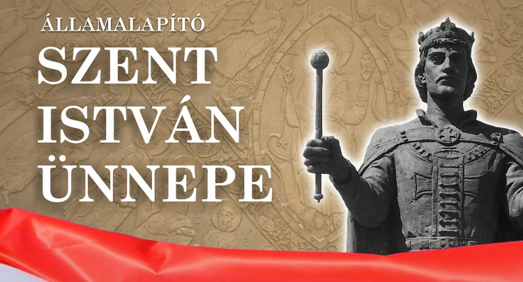Szent István-napi ünnepség Nyíregyházán - Kenyérszentelés és kitüntetések átadása a Váci Mihály Kulturális Központban