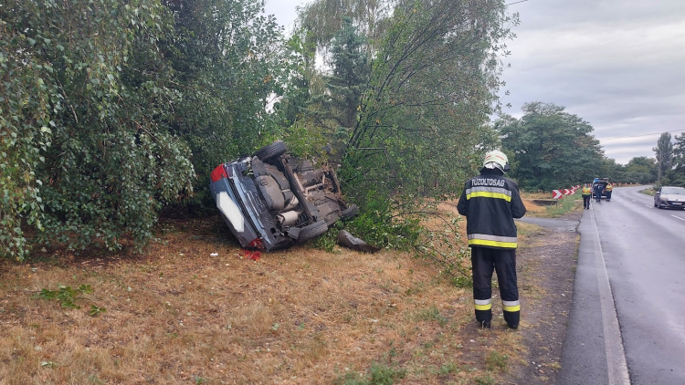 Súlyos baleset történt a Tiszavasvári úton
