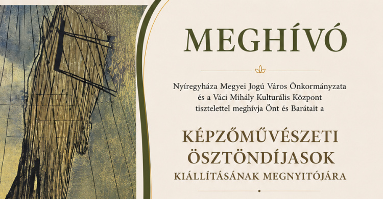 Képzőművészeti ösztöndíjasok kiállításmegnyitója a Pál Gyula Teremben
