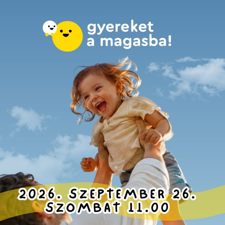 Már csak egy hónap - Szeptember 26-án ismét magasba emeljük a gyerekeket