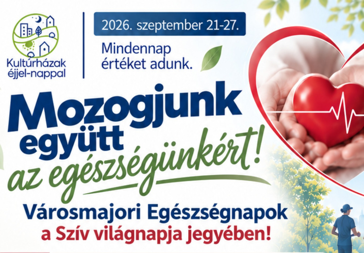 Mozogjunk együtt az egészségünkért – Egészségnapok a Városmajorban