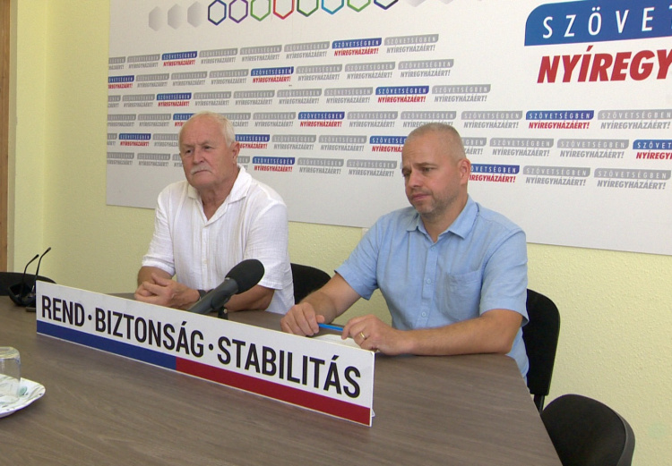 Három témában tartott sajtótájékoztatót a Szövetségben Nyíregyházáért frakció