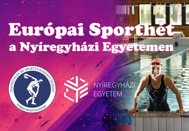 Európai Sporthét a Nyíregyházi Egyetemen – négy napon át a mozgásé lesz a főszerep