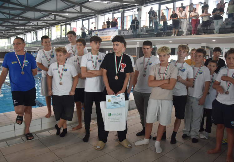 Harmadik lett az AQUA SE gyermek csapata  a III. Nyír-Chem kupán