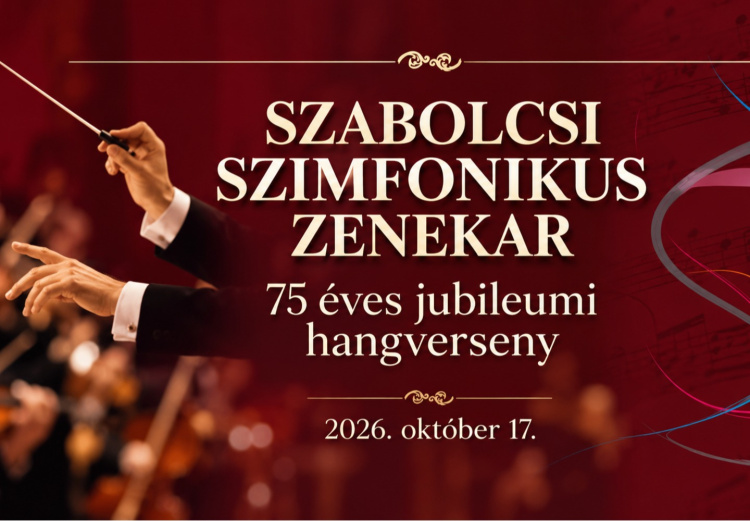 Jubileumi gálakoncertet tart a Szabolcsi Szimfonikus Zenekar október 17-én
