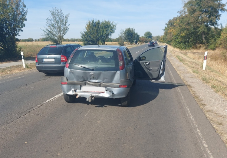 Ráfutásos baleset történt a 38-as számú főútvonalon