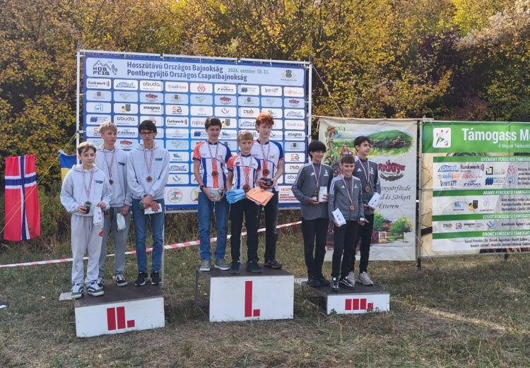 Remekeltek a Nyíregyházi Sportcentrum tájfutói az országos bajnokságokon! 