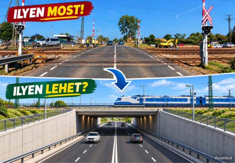 Végre eltűnhet a sorompó a Tokaji útról? Újabb döntés született a régóta várt aluljáróról