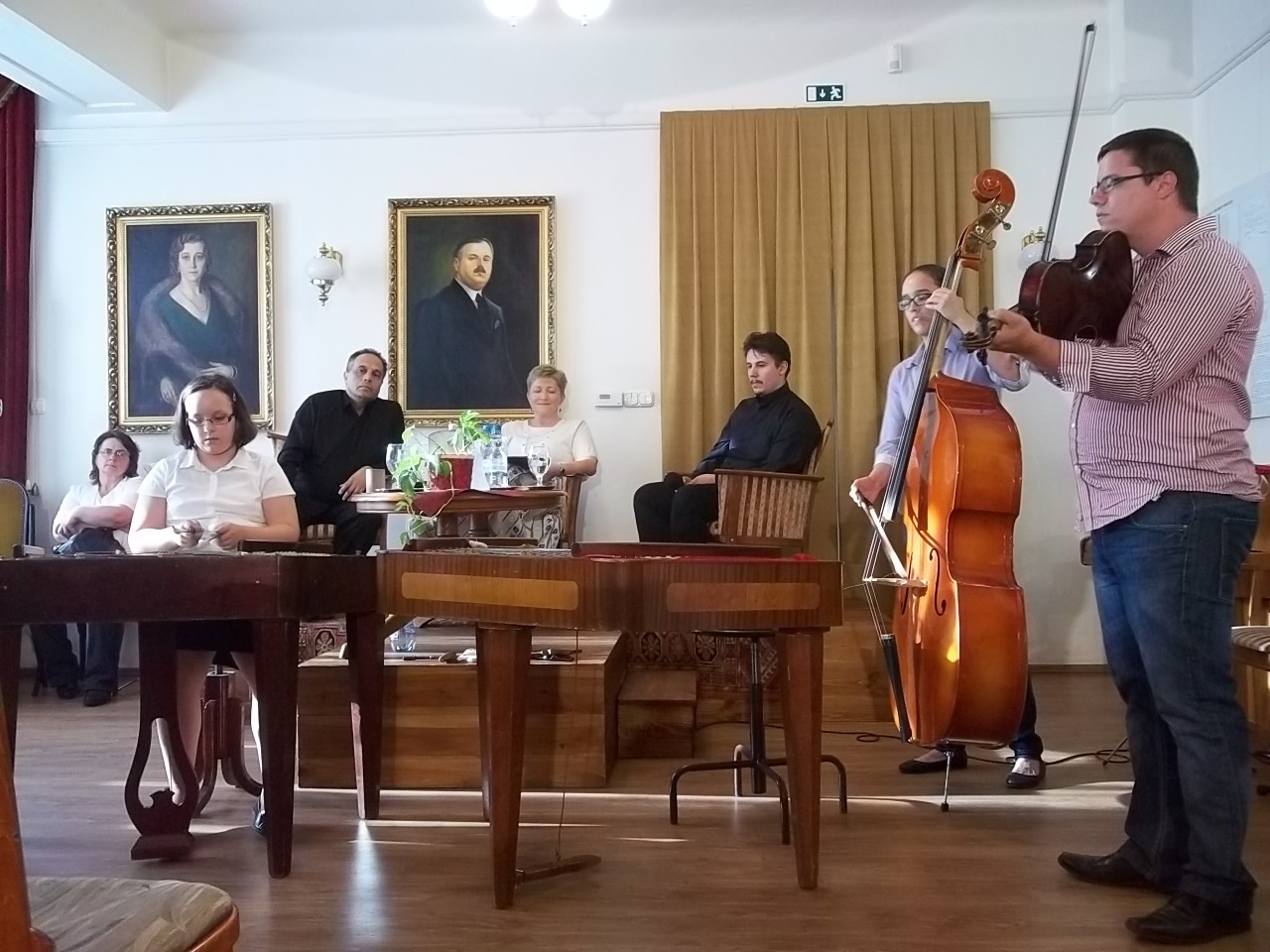 Világhírű művész járt a város vendégházában