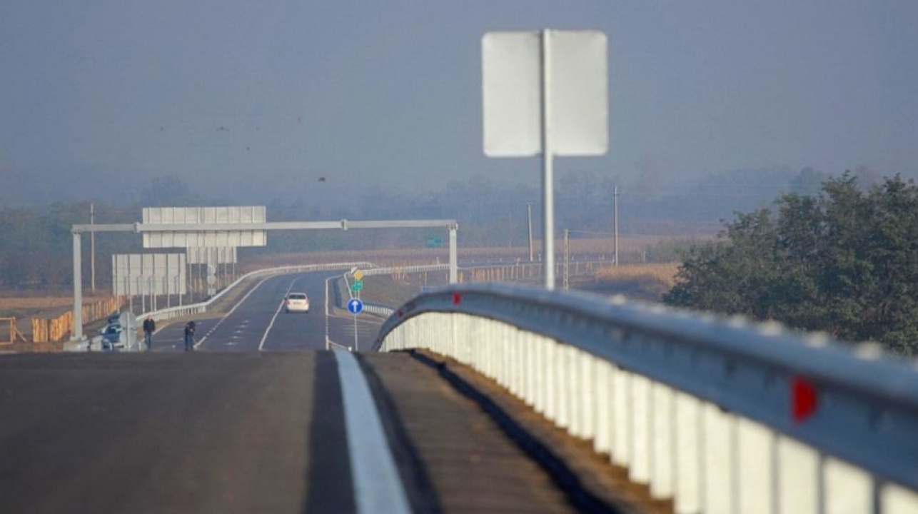 Körforgalom a nyugati elkerülőnél