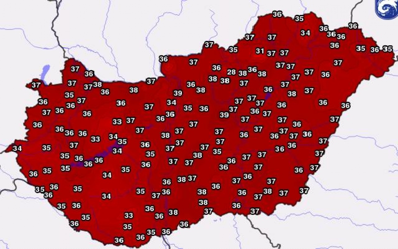 Továbbra is tart a kánikula Nyíregyházán