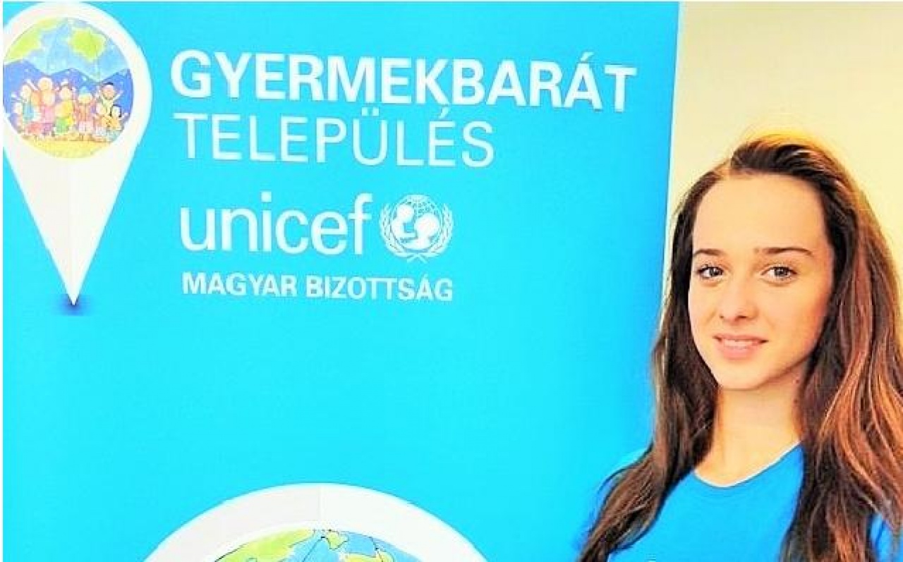 Az UNICEF Fiatal Nagykövete lett Trizner Laura