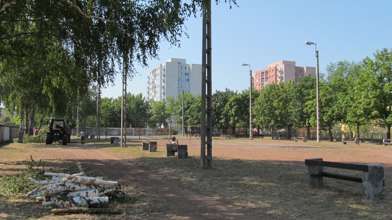 Sportpálya-felújítás Nyíregyházán