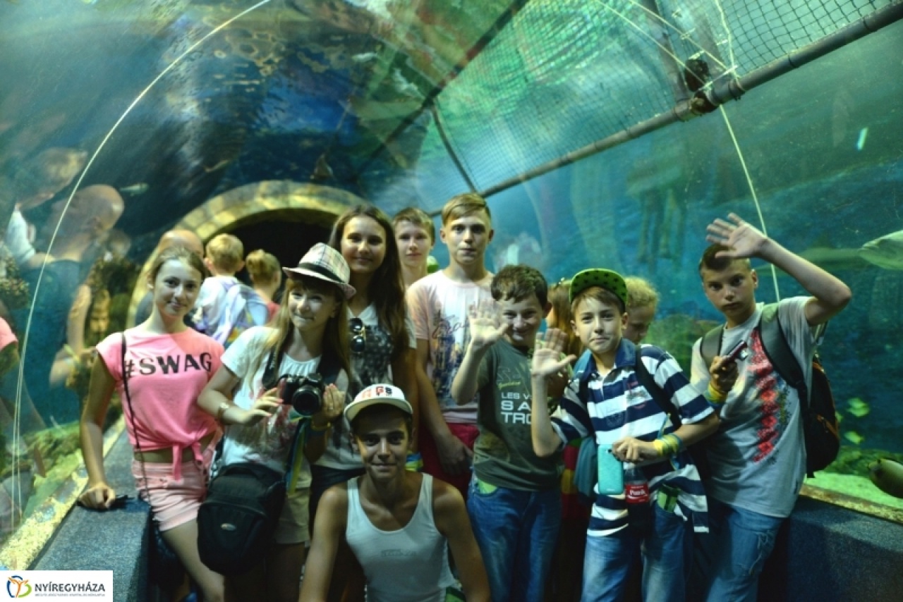 Ukrán gyerekeket látott vendégül Nyíregyháza