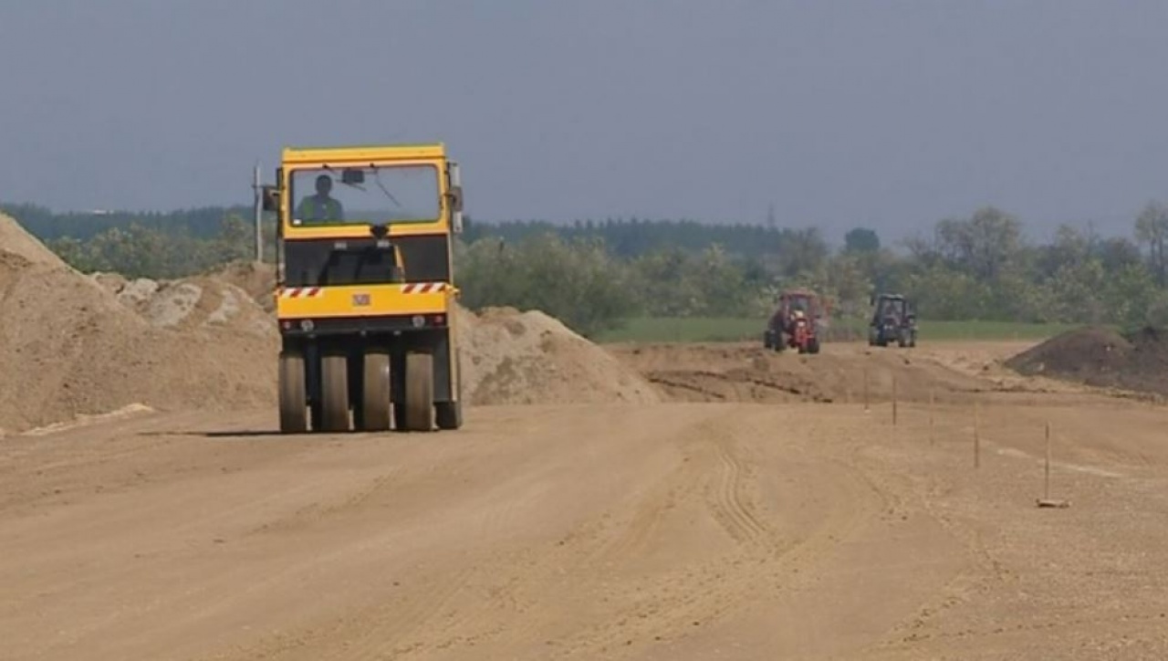 Épül a nyíregyházi elkerülő újabb szakasza