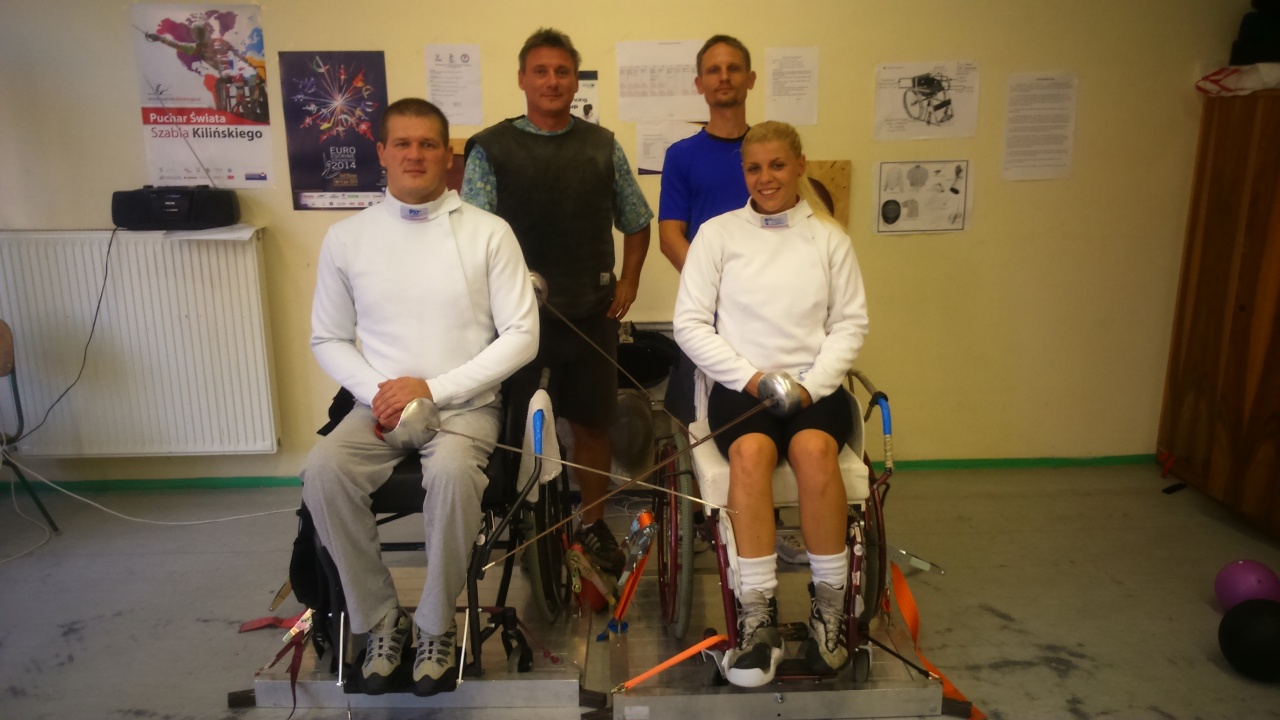 VB előtt a kerekesszékes vívók