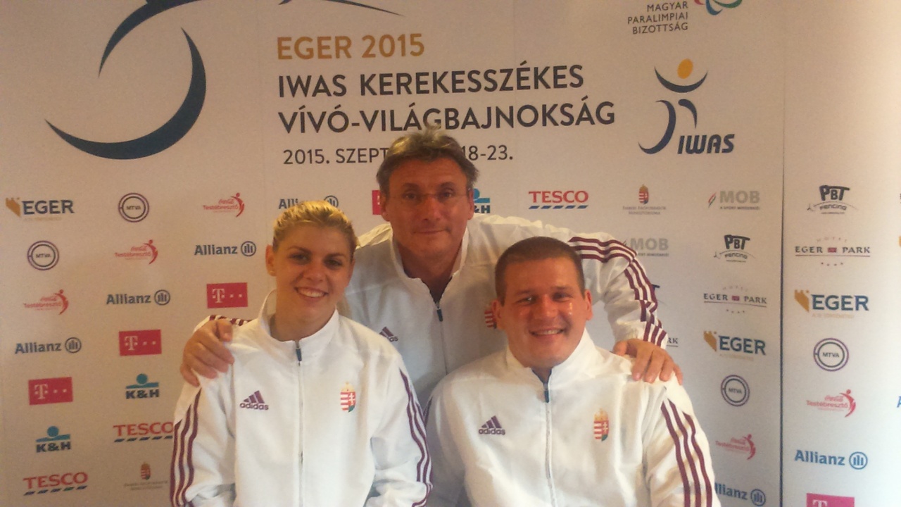 Felnőtt VB-n a kerekesszékes vívók