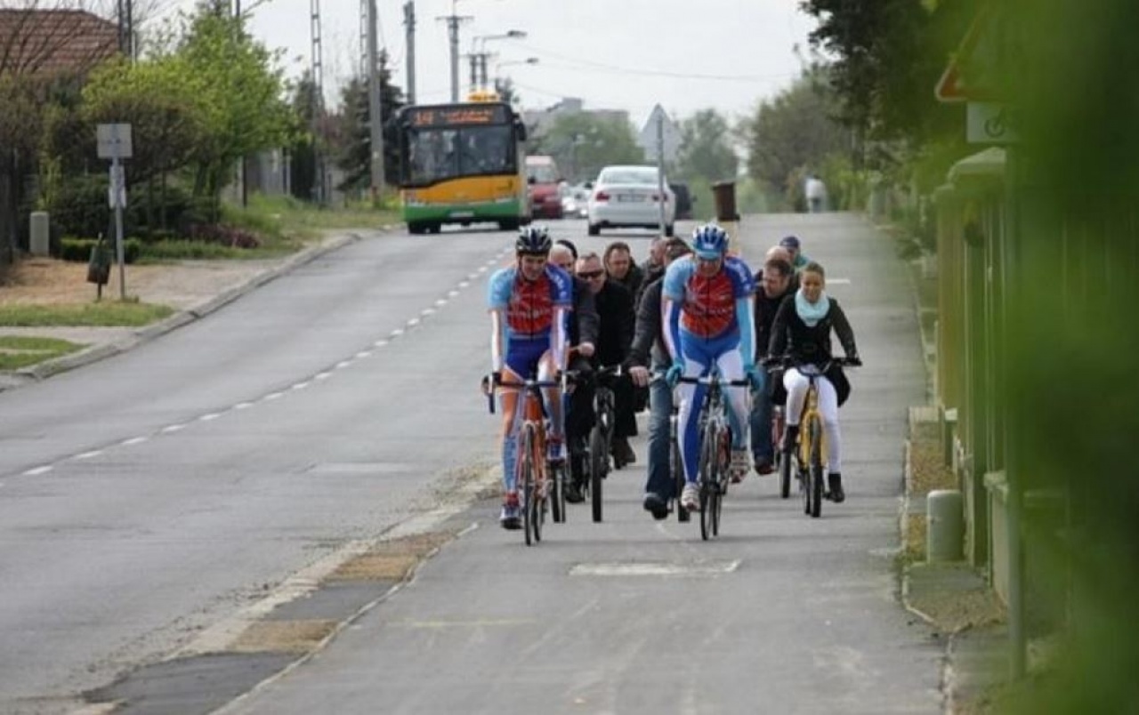 Kerékpárutak Nyíregyházán