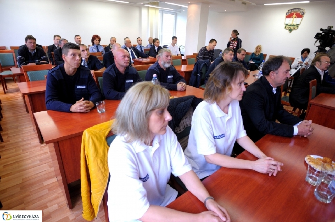 Elismerés a polgárőröknek