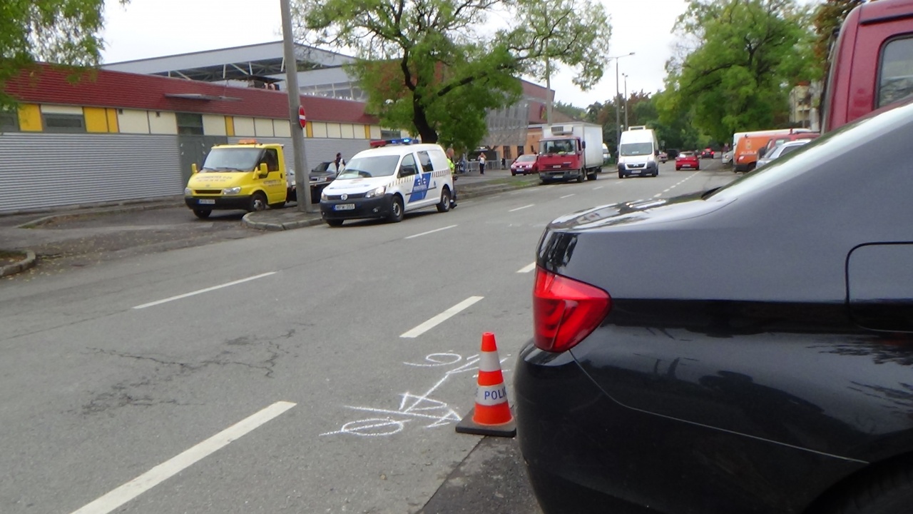 Baleset a Búza téren