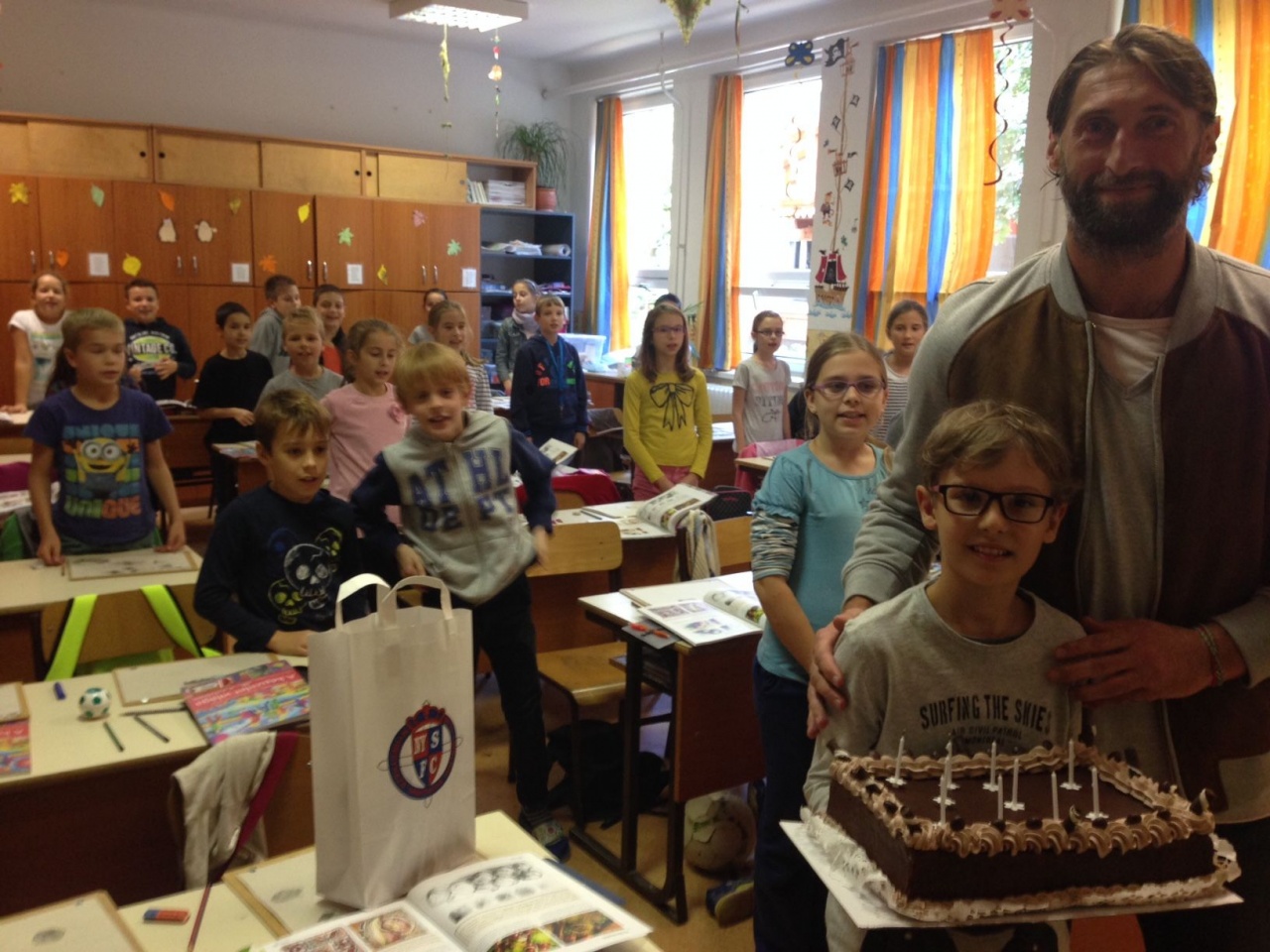 A Szpari kapusa volt a szülinapi meglepetés