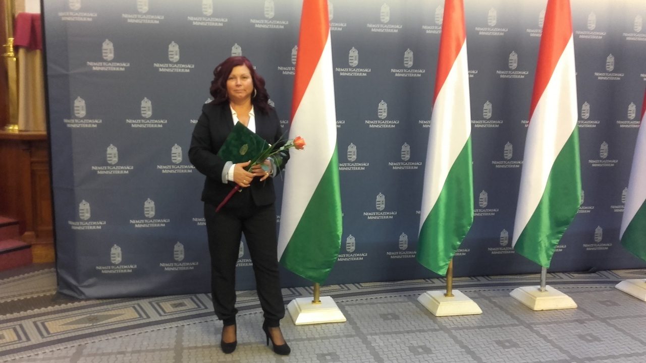 Miniszteri elismerés a csoportvezetőnek