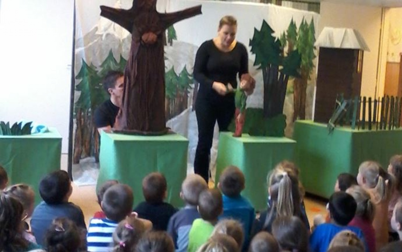 Bábszínház a Krúdy oviban