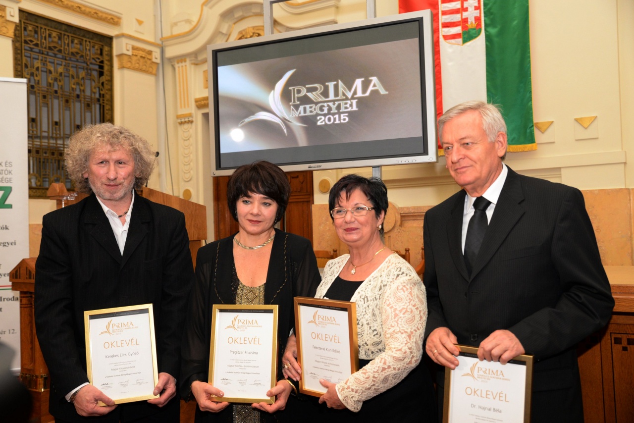 10. alkalommal adták át a megyei Prima-díjakat