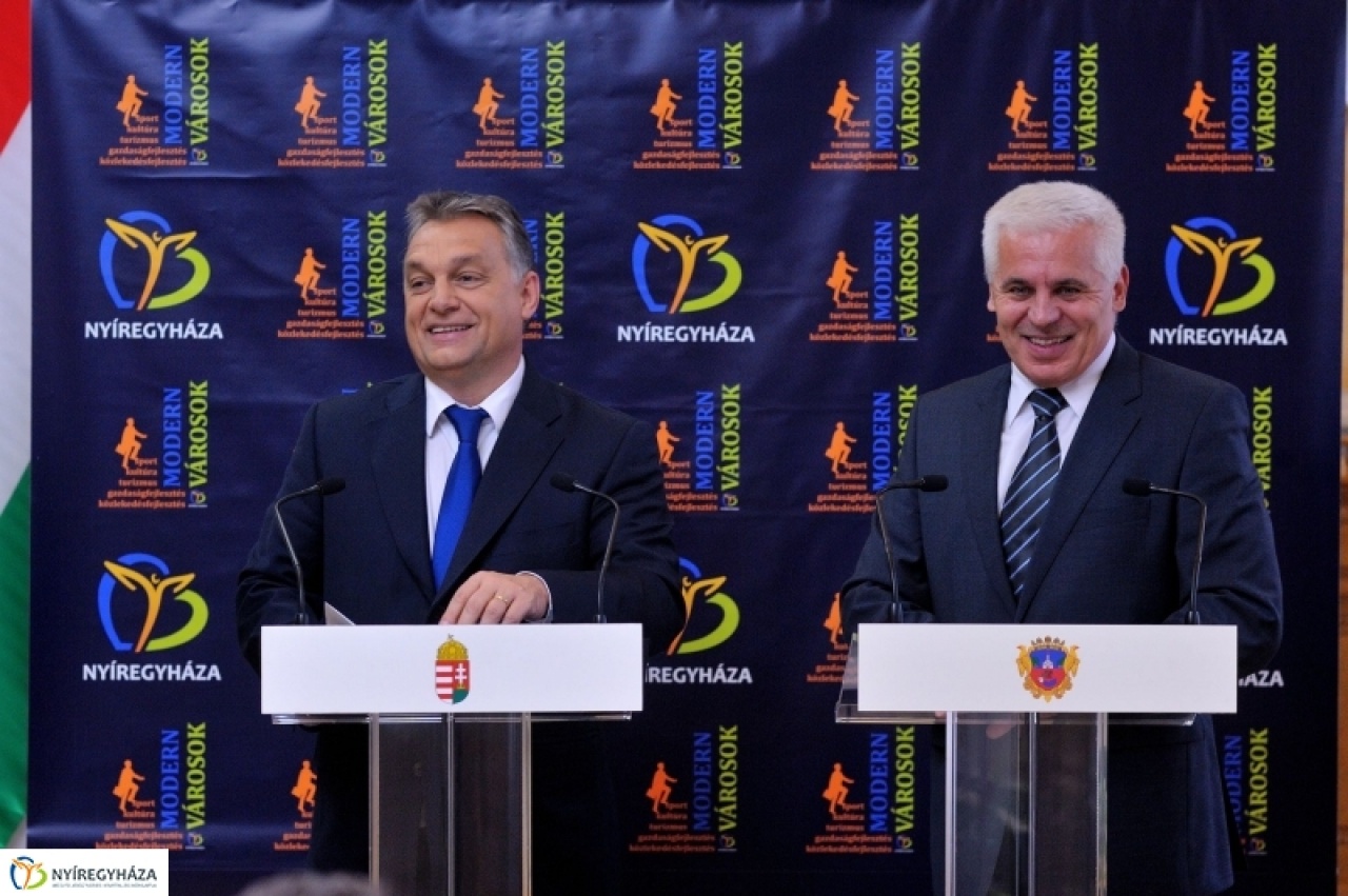 Nyíregyházán járt a miniszterelnök