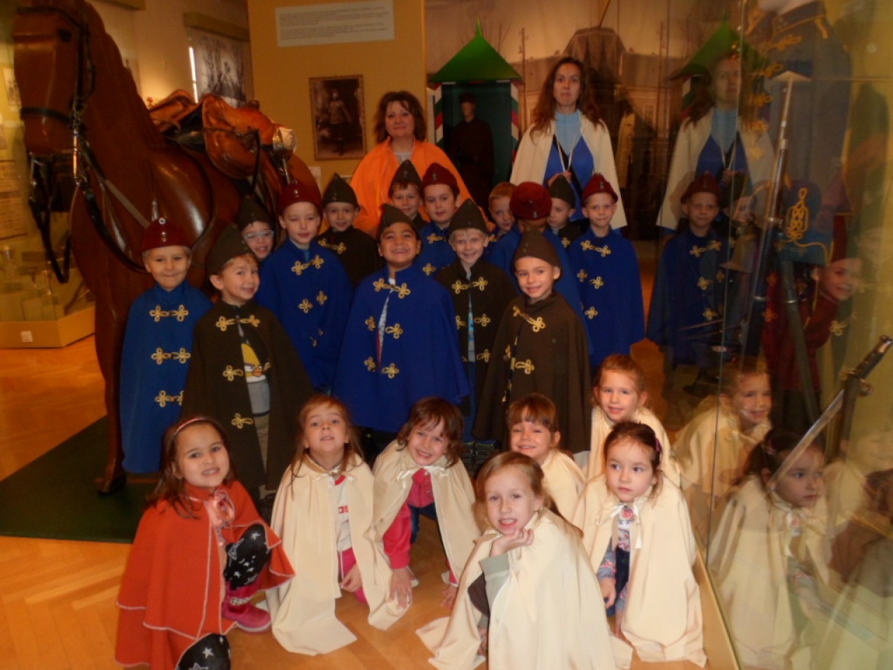 Ovisok vették be a múzeumot