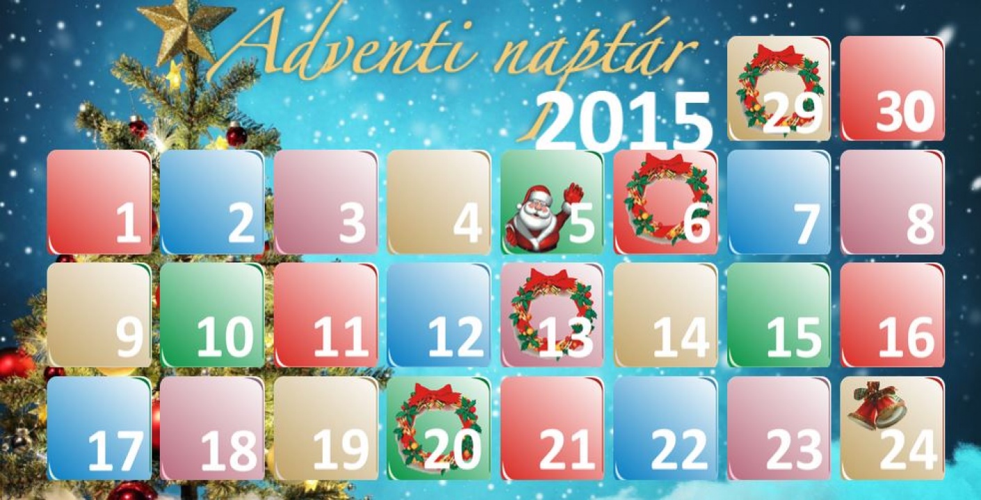 Adventi (reklám)kalendárium – nyíregyházi ajánlatokkal