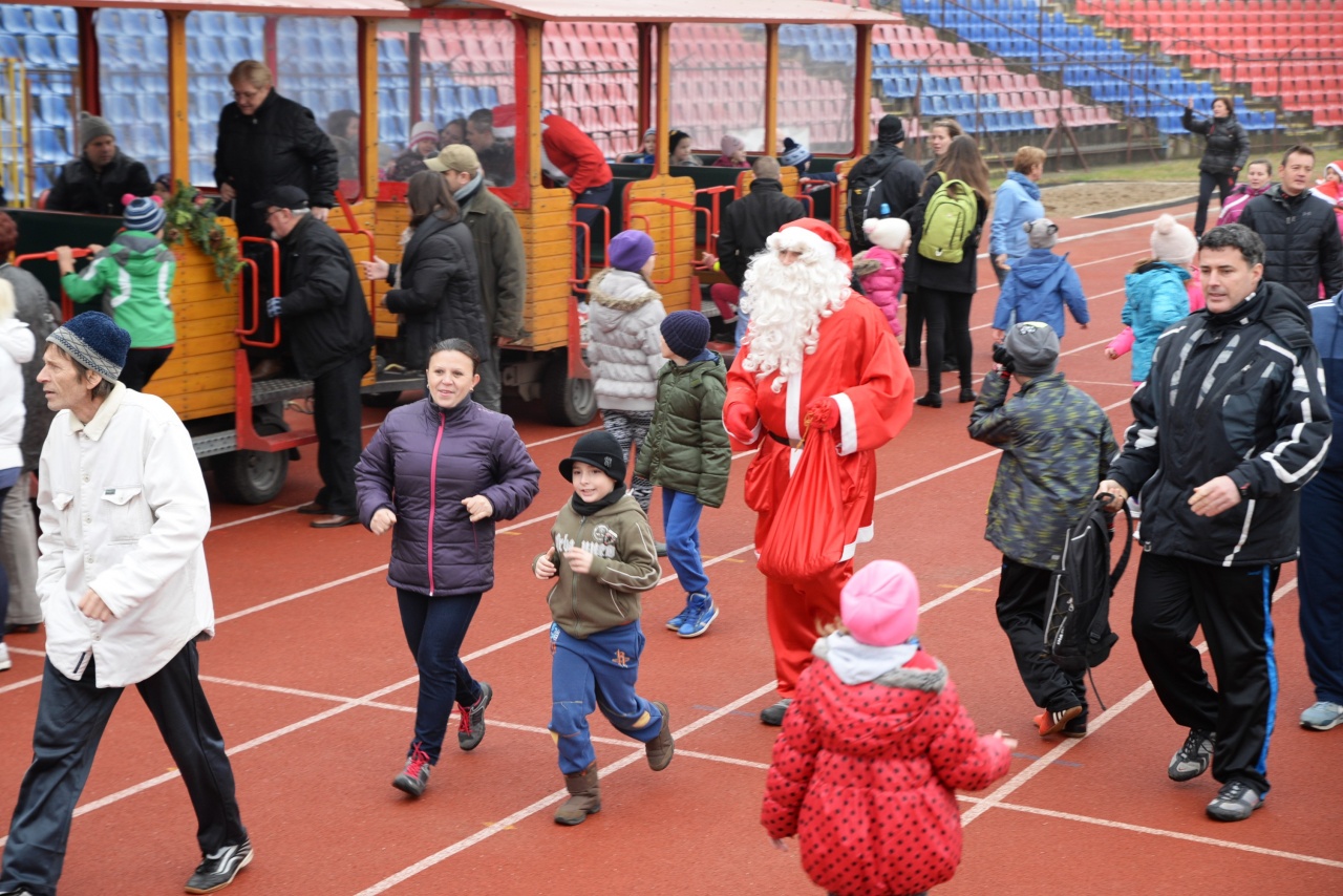 Futás a Mikulással