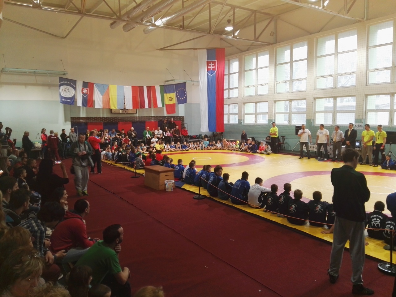 Kassán a birkózók