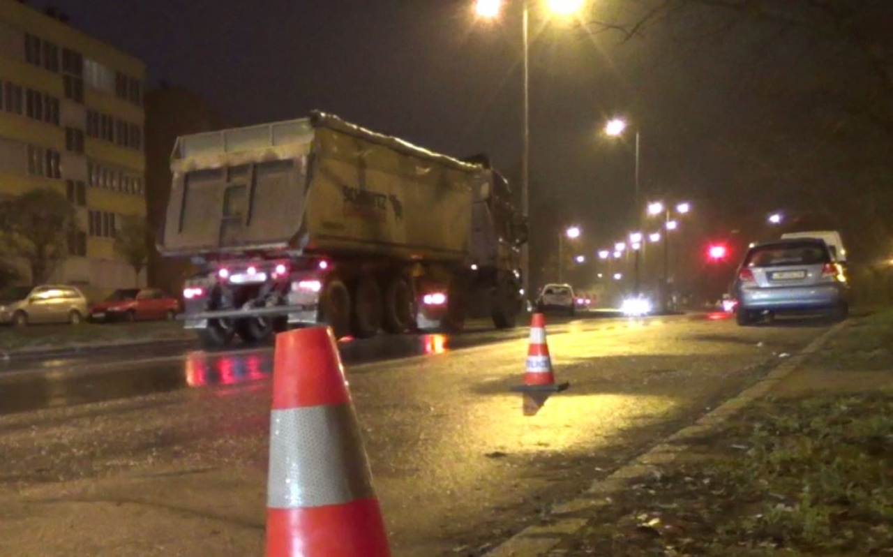 Ütközés a Ferenc körúton