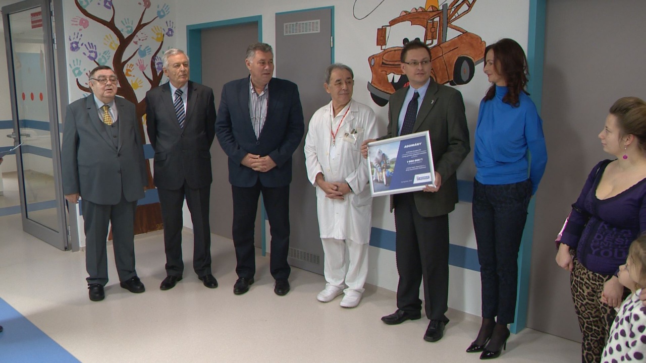 Michelin-adomány a Gyermekosztálynak