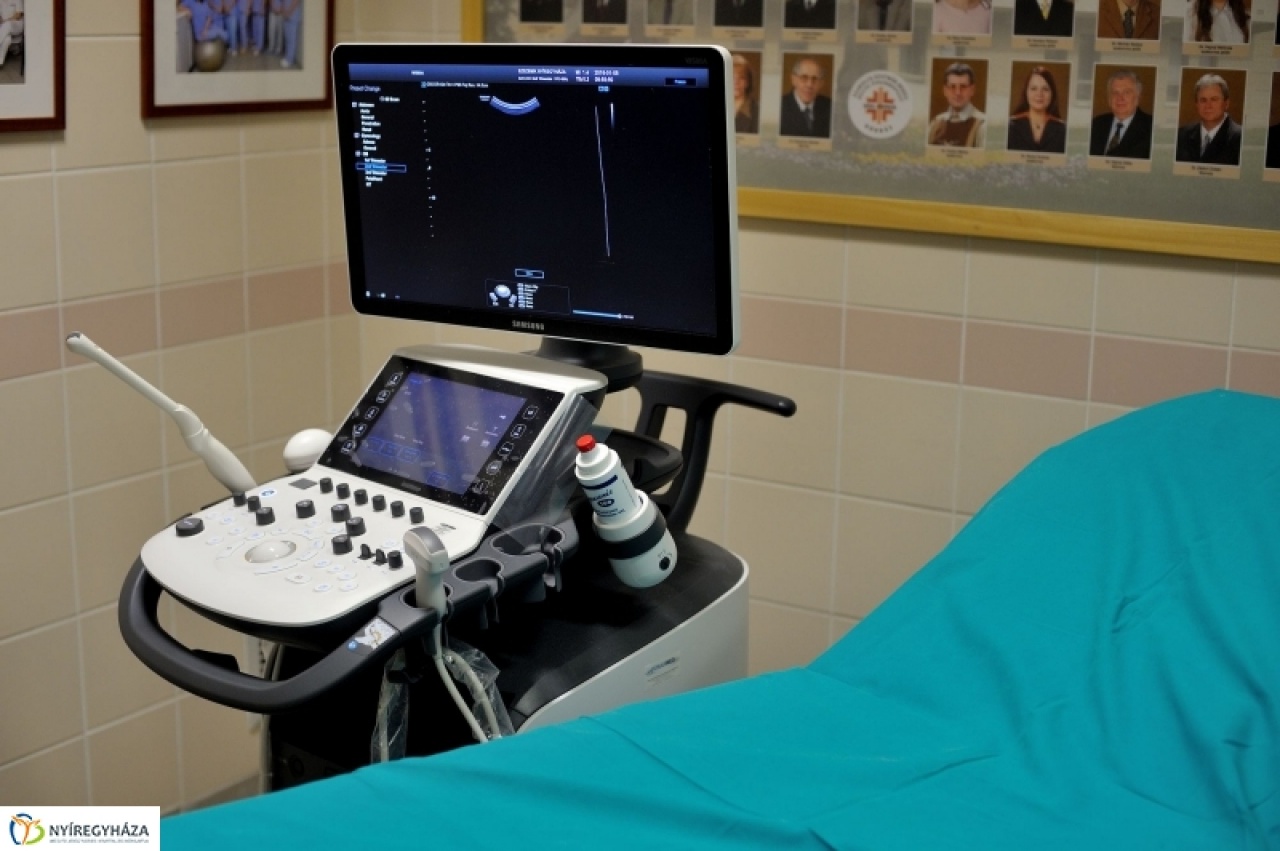 Csúcstechnológiás ultrahang a Jósa András Oktatókórházban