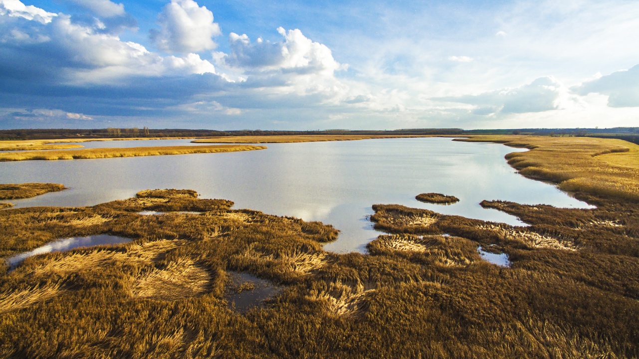 A Nagy Vadas-tó a levegőből