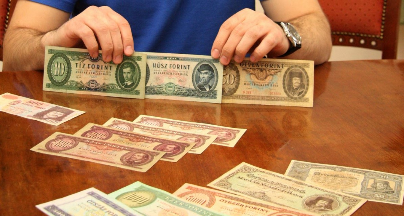 A 70 éves forint a múzeumban