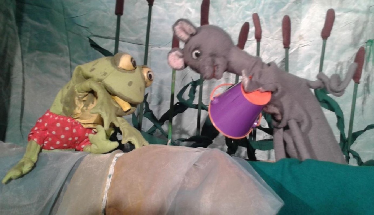 Béka és egér két jó barát