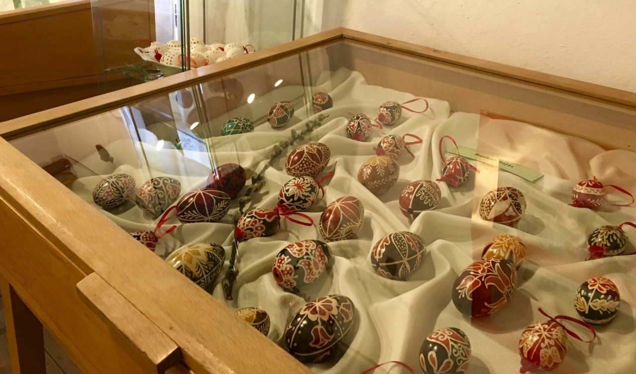 Különleges tojások gyűjteménye a múzeumfaluban