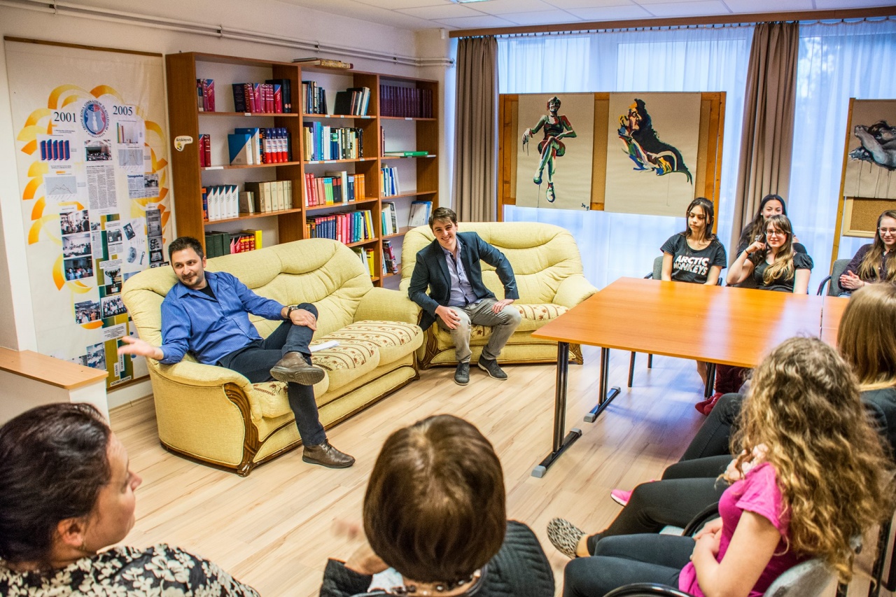 Rák Zoltán a Zrínyi kolijában