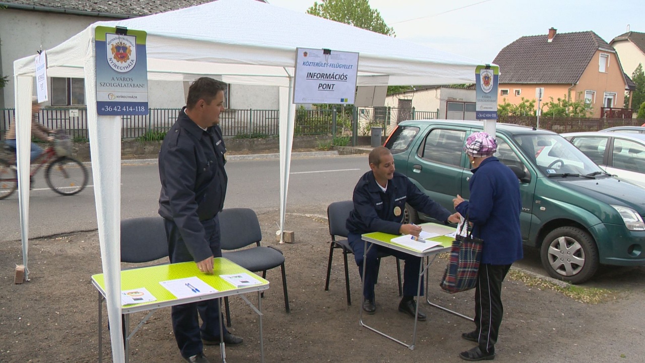 Információs pontokat állít fel a Közterület-felügyelet