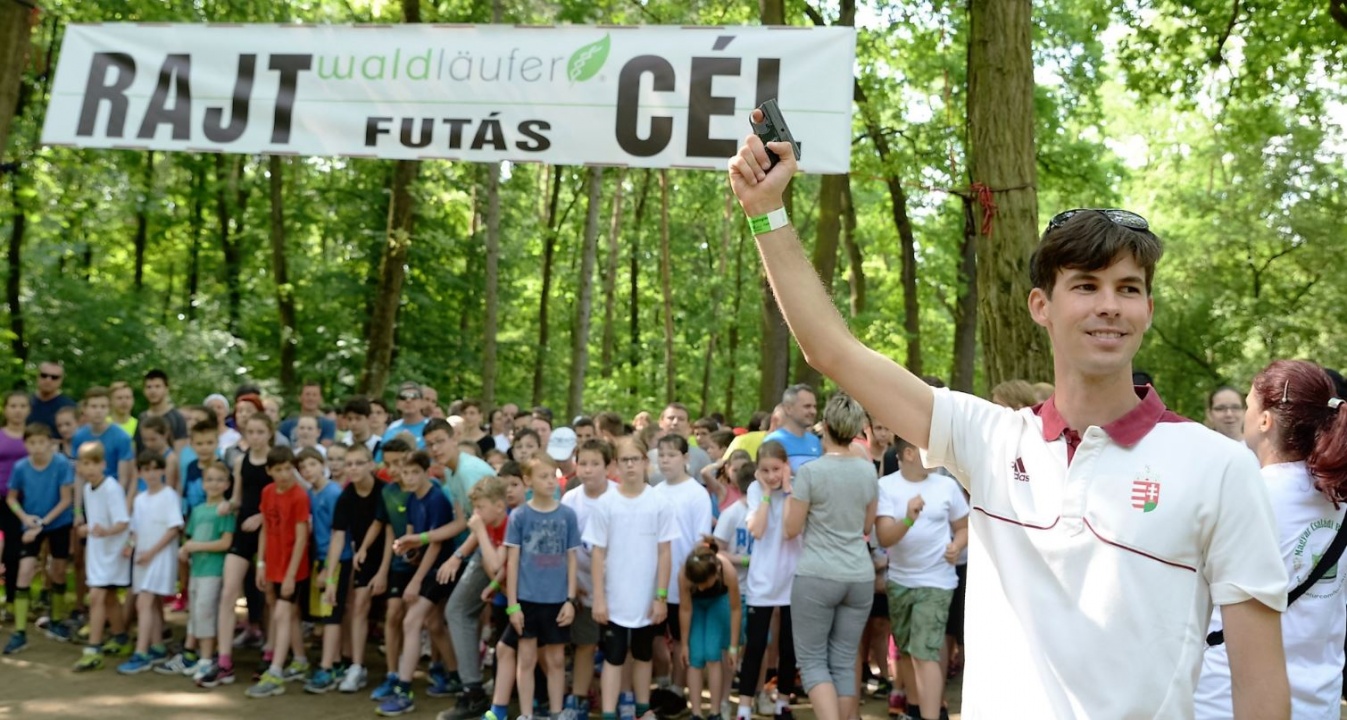 Waldläufer futás az erdőben