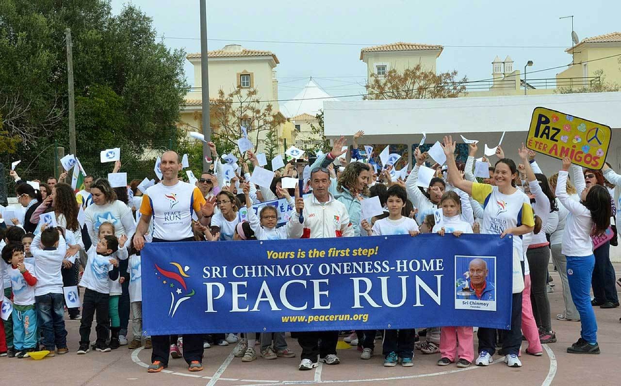 Futás a béke jegyében