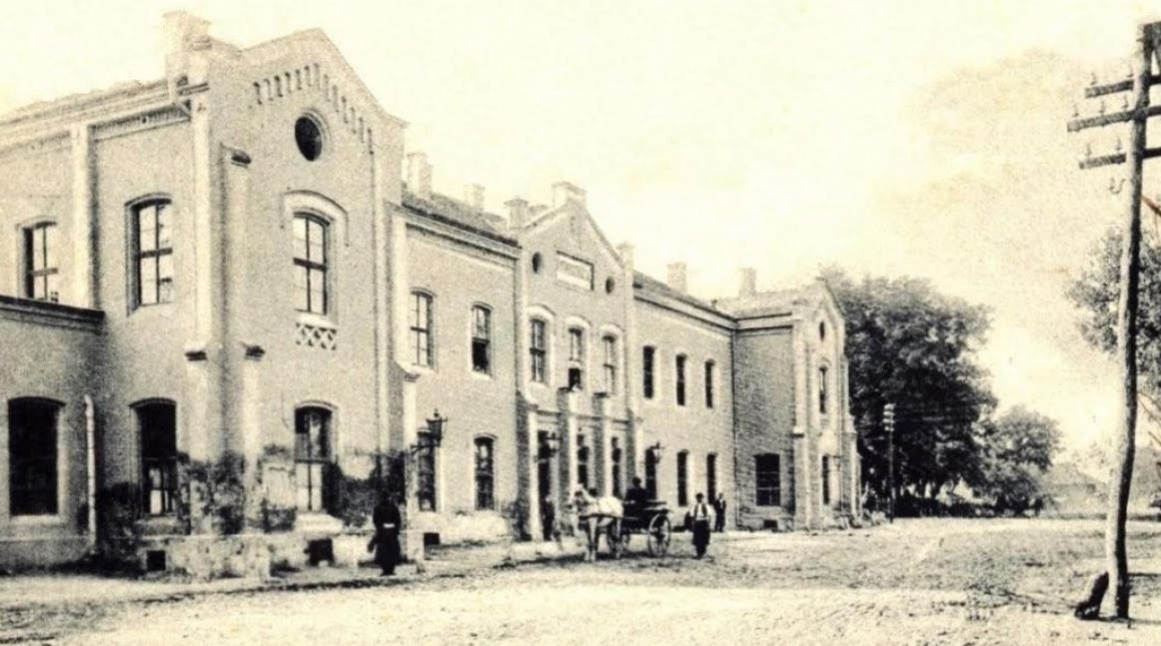 Nyíregyháza első vasútállomása