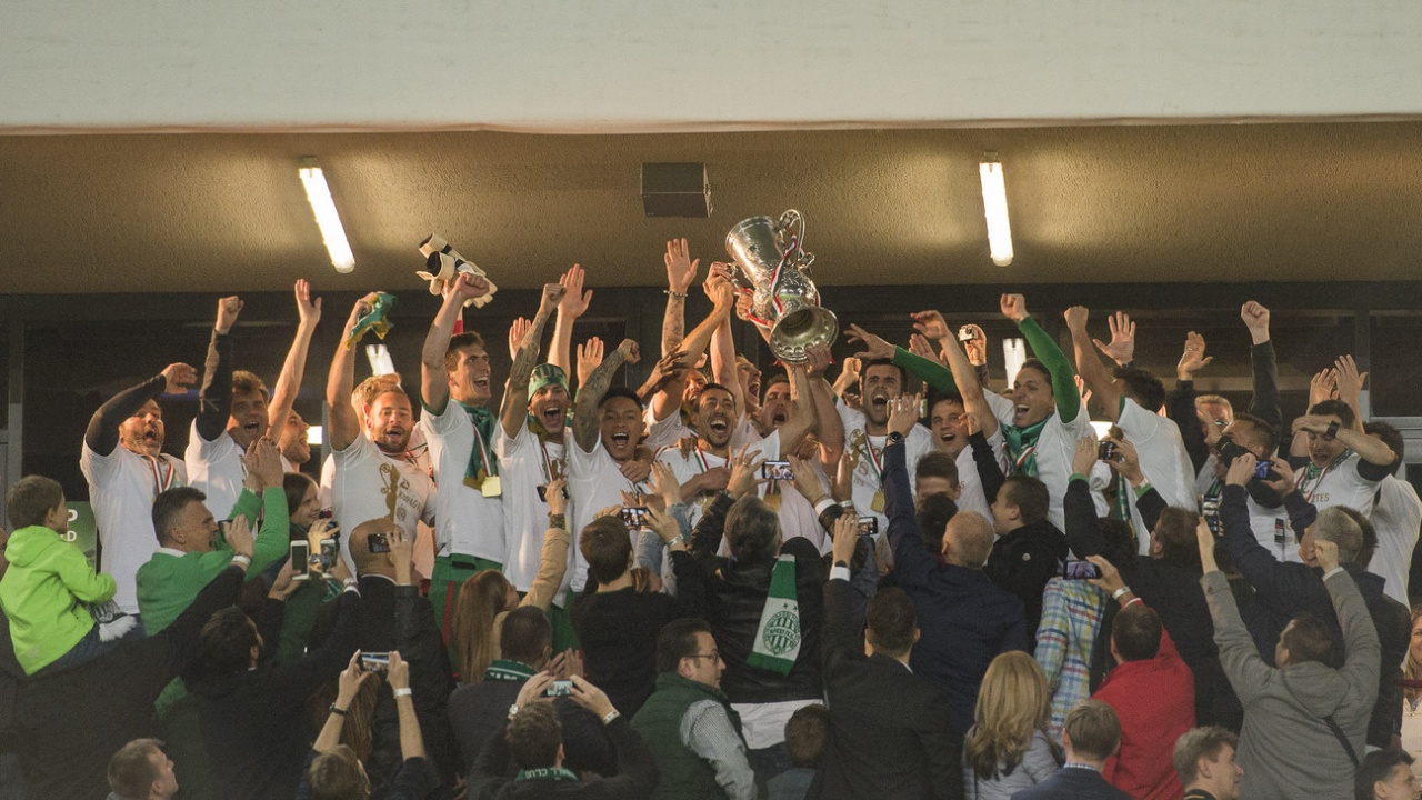 Nyíregyházára jön a Fradi bajnoki trófea