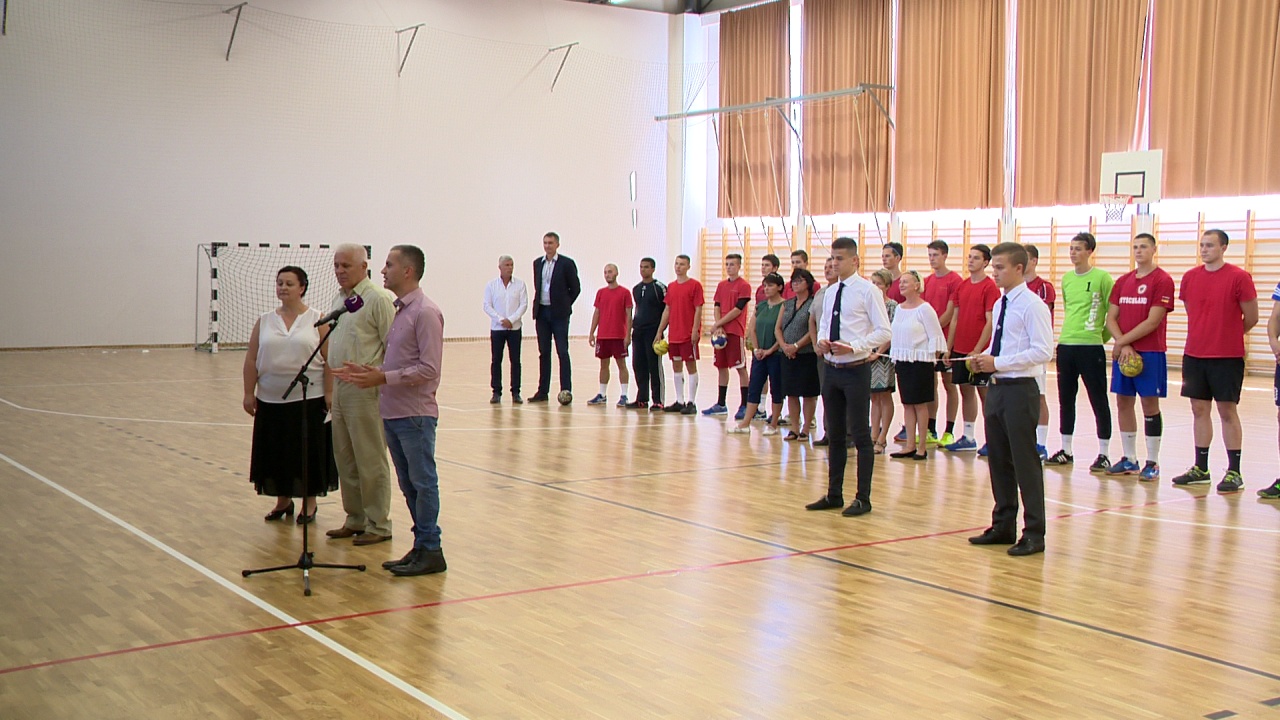 Megújult tornacsarnok